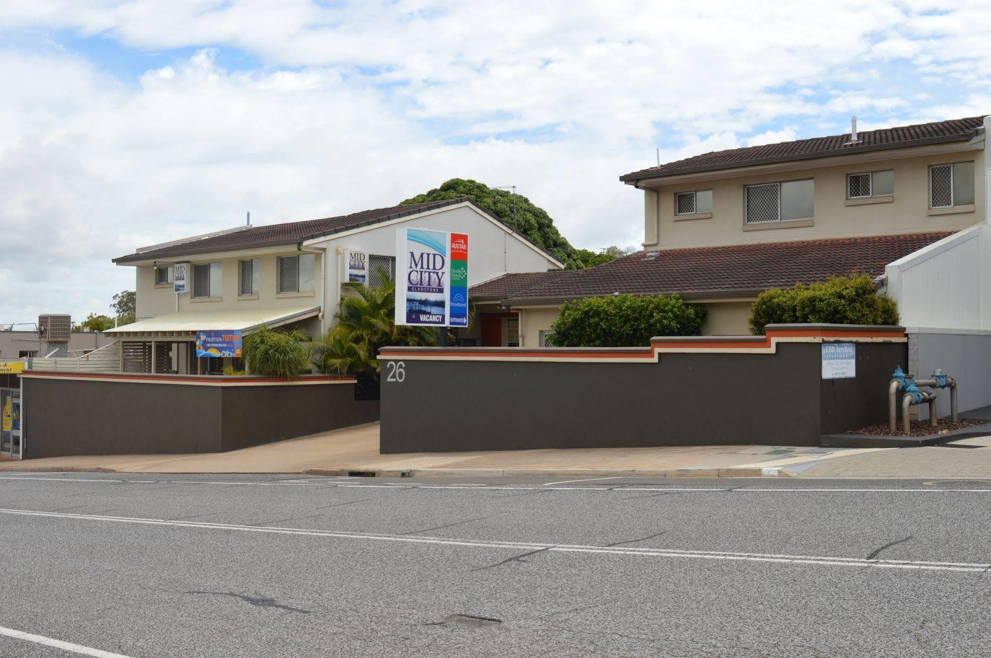 Mid City Motor Inn Gladstone Εξωτερικό φωτογραφία